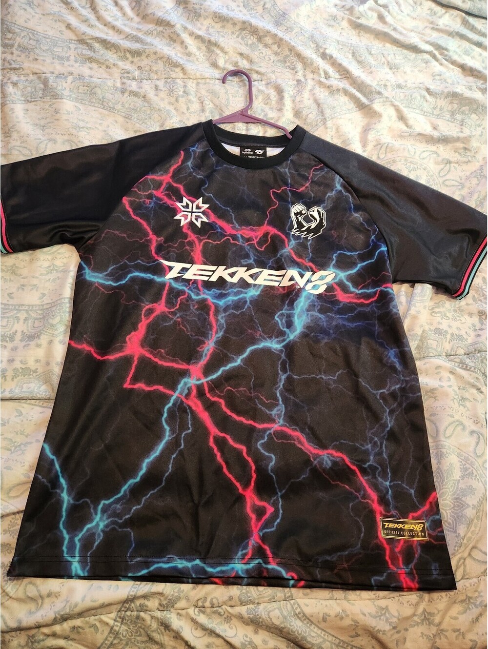 Dyenamik Tekken 8 Special Edition Video Game Soccer Jersey Size L